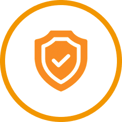 Security checkmark emblem